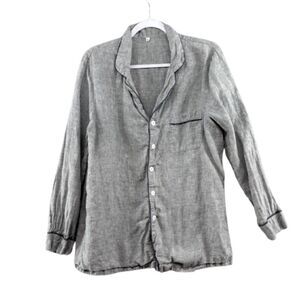 Piglet in Bed Linen Pajama top Sz. Medium